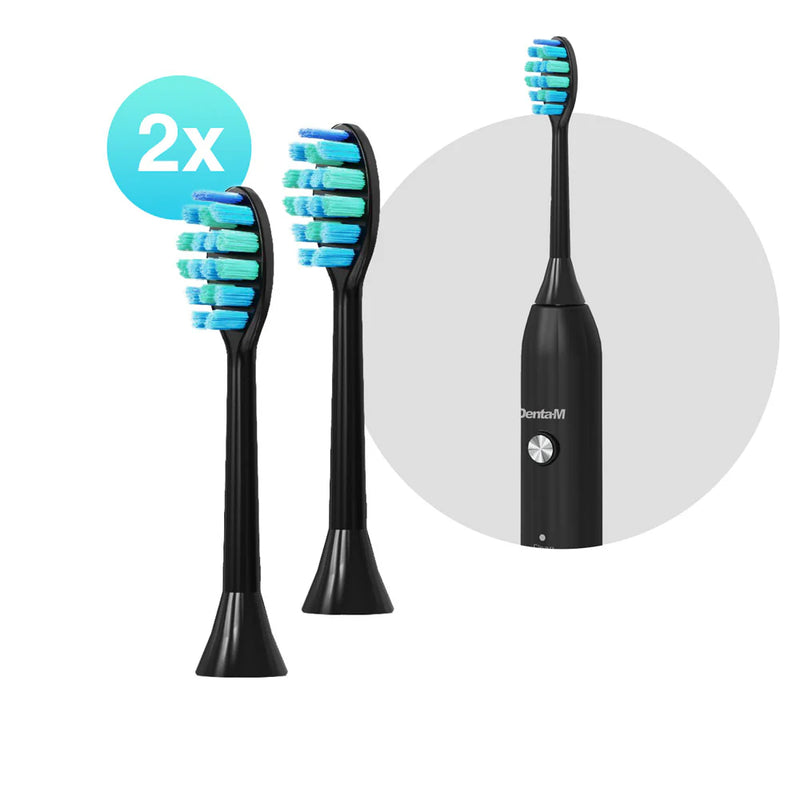 Denta-M Ersatz Aufsteckbürsten (Zweite Generation)