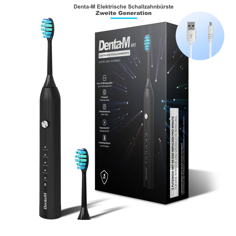 Denta-M Elektrische Schallzahnbürste M13